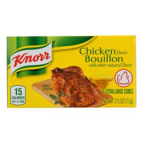 Knorr Bouillon Cubes - Chicken - Extra Large - 2.5 Oz - Case Of 24