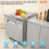 VEVOR Commercial Refrigerator, 28" Undercounter Worktop Refrigerator